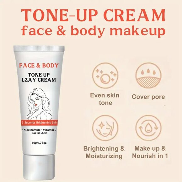 Matte Finish, Niacinamide & Vitamin C, Face, Neck, Armpit, Knees, etc, 50g - Picture 3 of 6